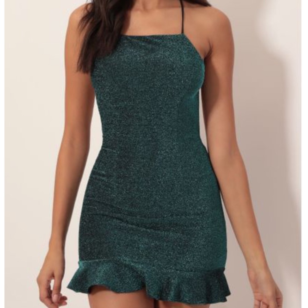 Emerald Green Lucy in the Sky Dress